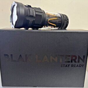 Blak Lantern, 6000+ lumen Flashlight, Black - New